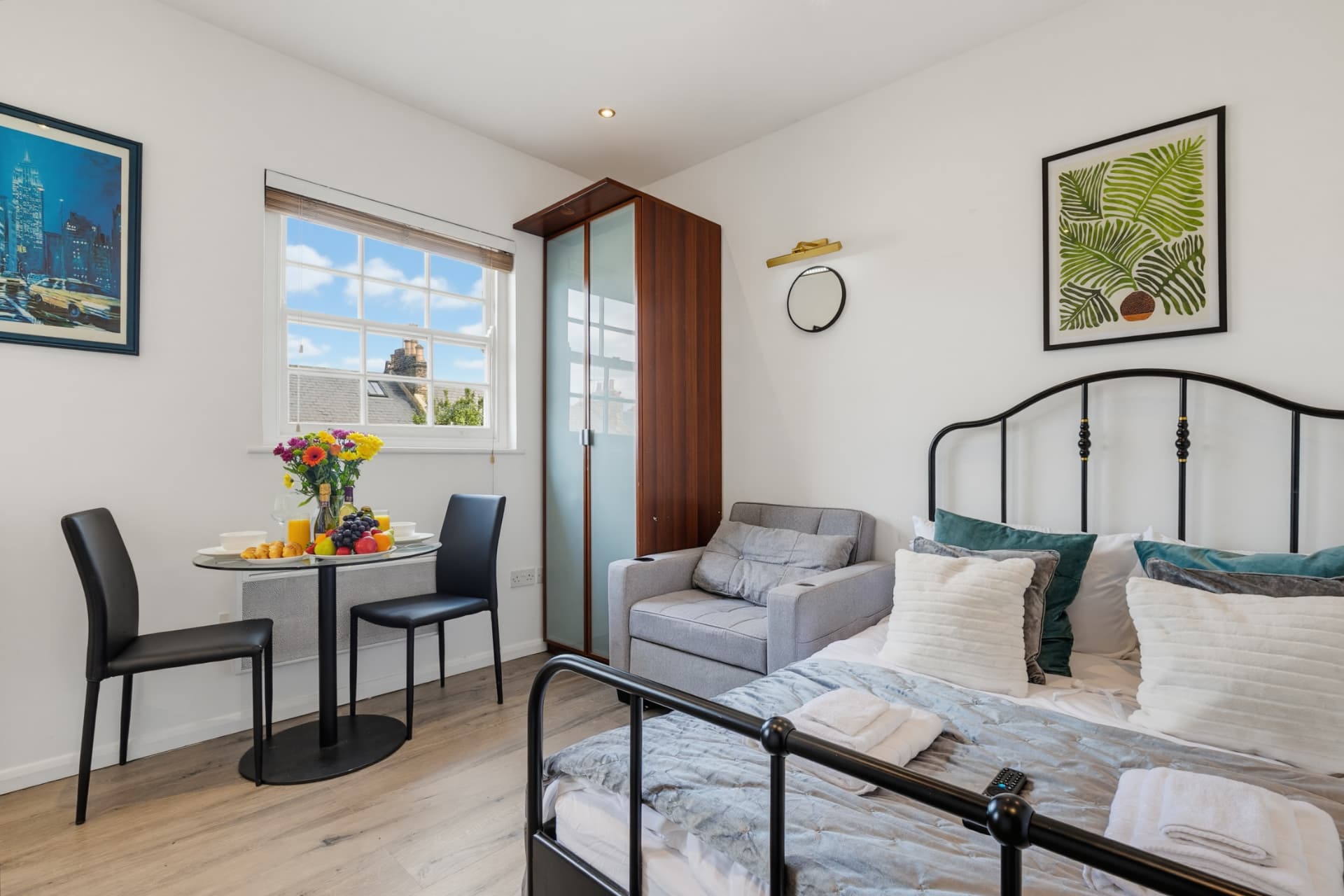 Interior of an Avant Garde managed serviced apartment